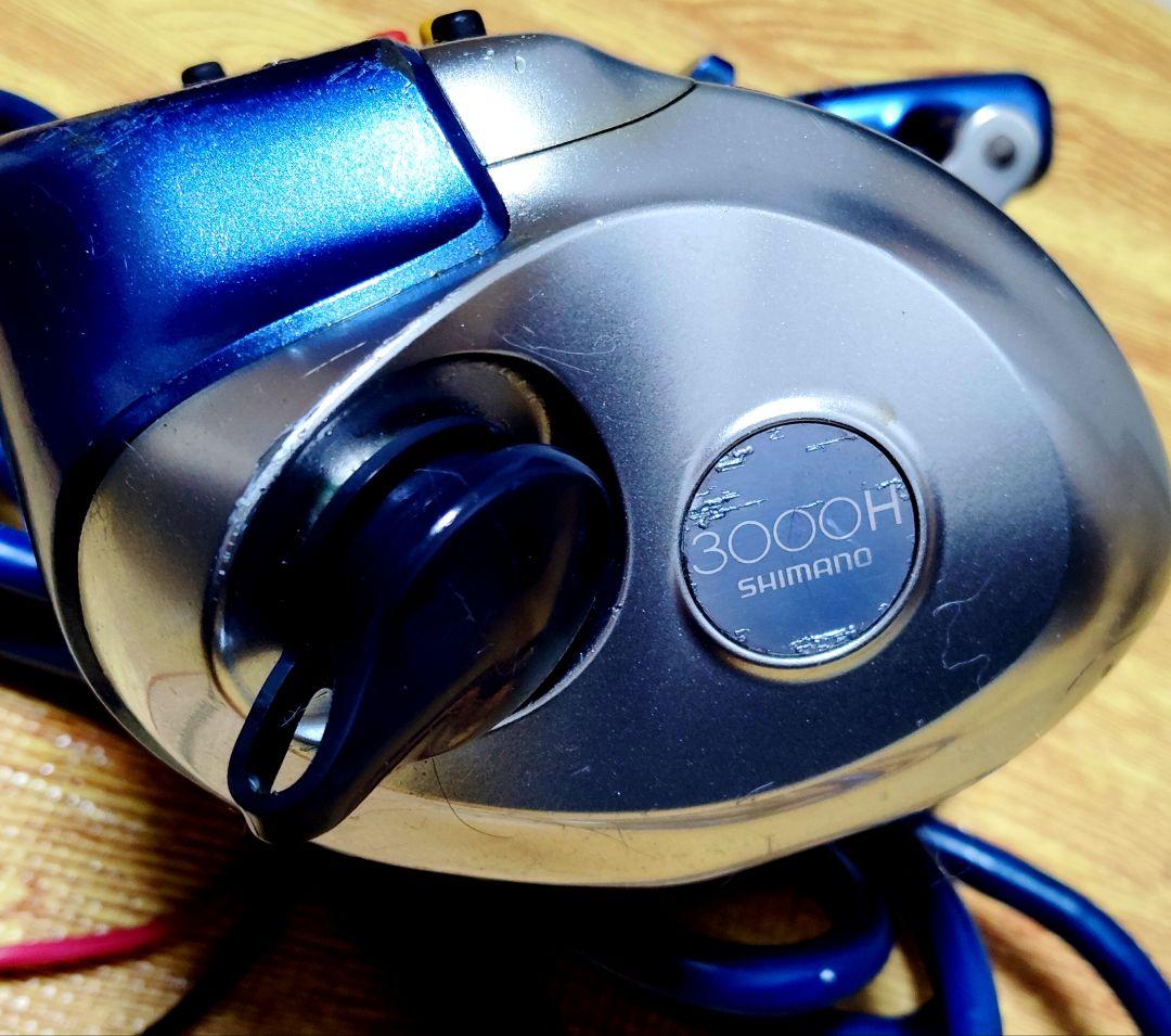 シマノ電動リール 電動丸3000H オーバーホールメンテナンス済み ②