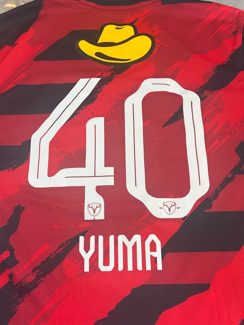 鹿島アントラーズ 優勝2025シーズン　鈴木優磨　YUMA 40番 3XLサイズ