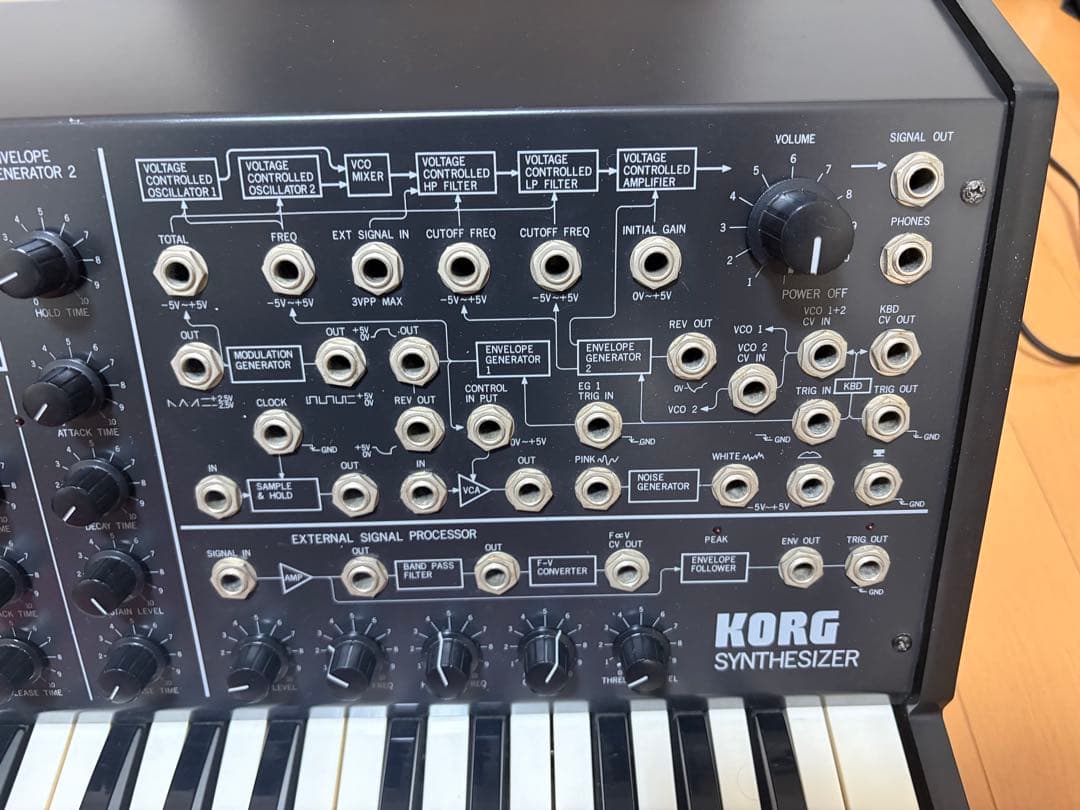 KORG コルグ　アナログシンセサイザー　MS-20 前期型