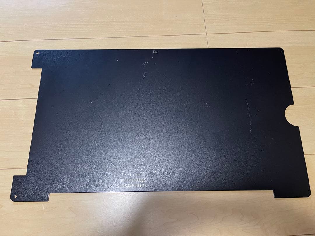 【kokko】キャンプギークスフィールドラック用天板2　連結用天板1グレイ