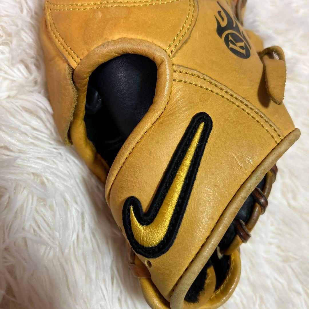 【レア】NIKE 軟式グローブ　ファイヤーK刻印入り　　 松坂大輔モデル