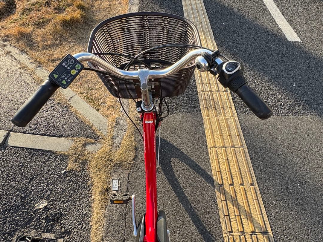 中古YAMAHA電動アシスト自転車　8.7Ah 大阪　026番