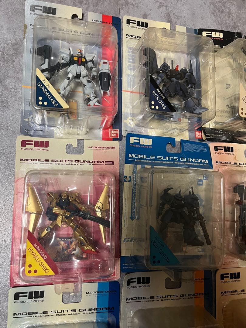 FW モビルスーツガンダム フィギュアセット　15個