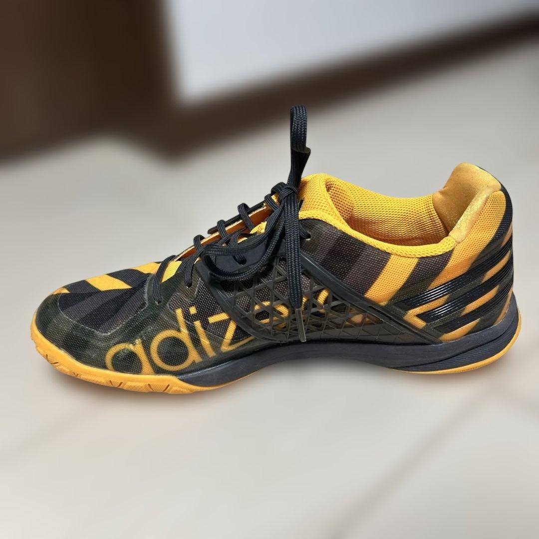 adidas バドミントンシューズ 25cm アディゼロウバシャルF7