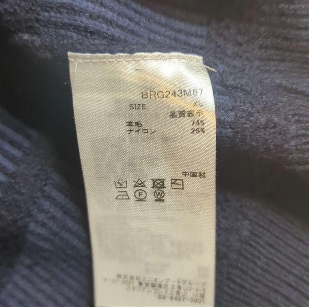 週末限定‼️【美品】BRIEFINGタートルネック 2024AWモデル