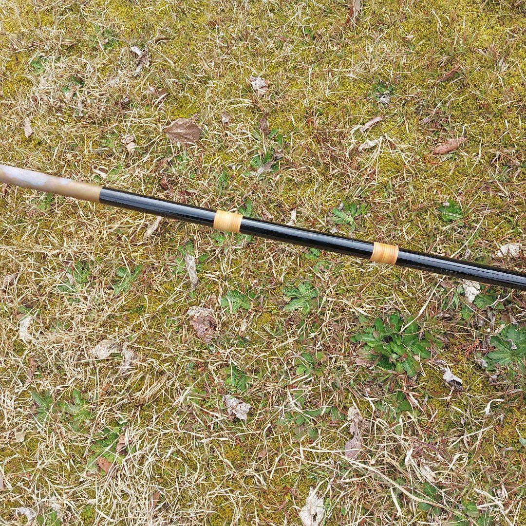 野点傘　２．５尺のサイズ全長196cm、傘の直径141cm