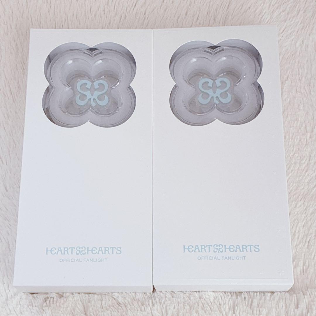 Hearts2Hearts ペンライト 2個セット　ハトゥハ ハツハ トレカなし