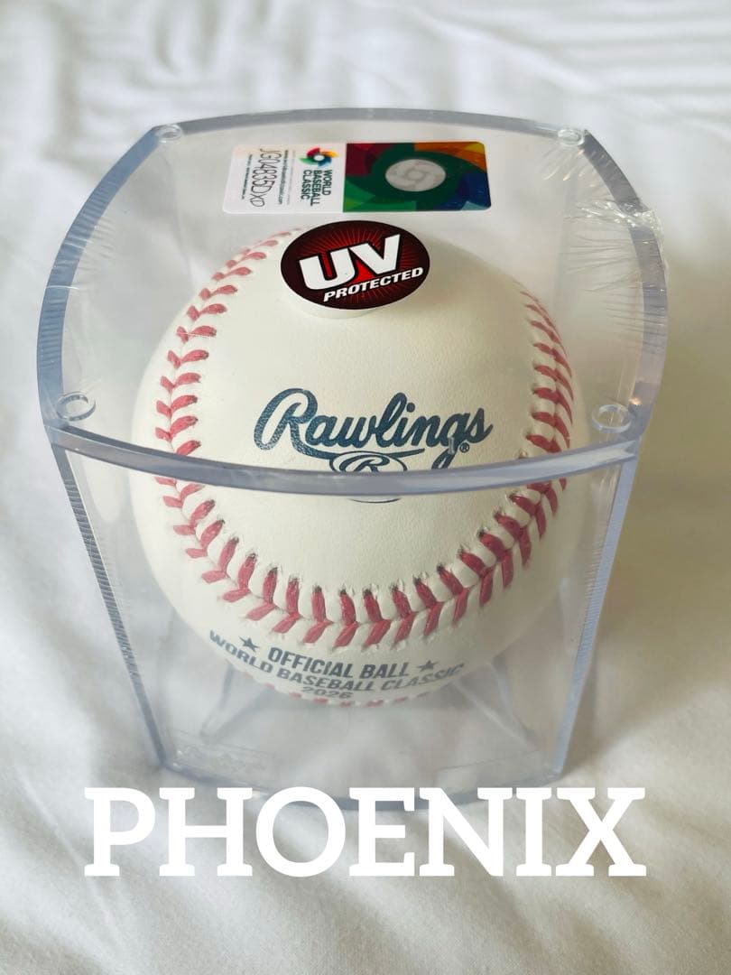 新品★WBC2026公式試合球UV防止ケース入り侍ジャパン