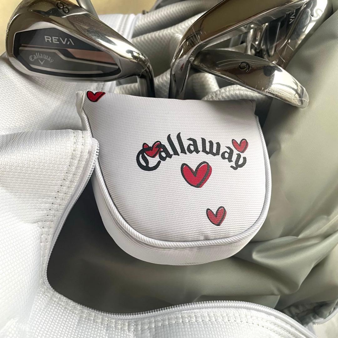 【新品未使用】Callaway REVA レディース ゴルフクラブセット バッグ