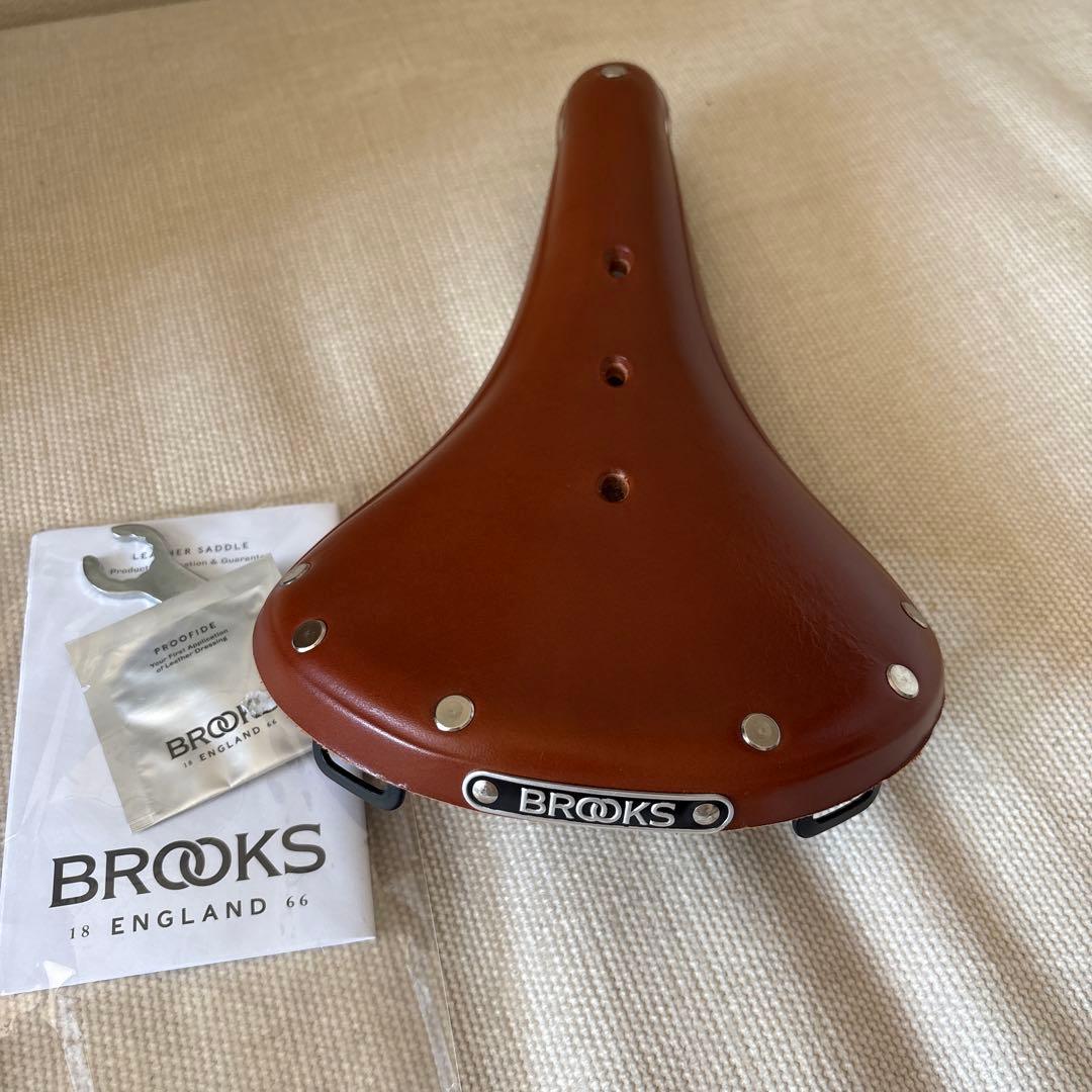 BROOKS 革製 B17スタンダードサドル　英国製　ハニーブラウン