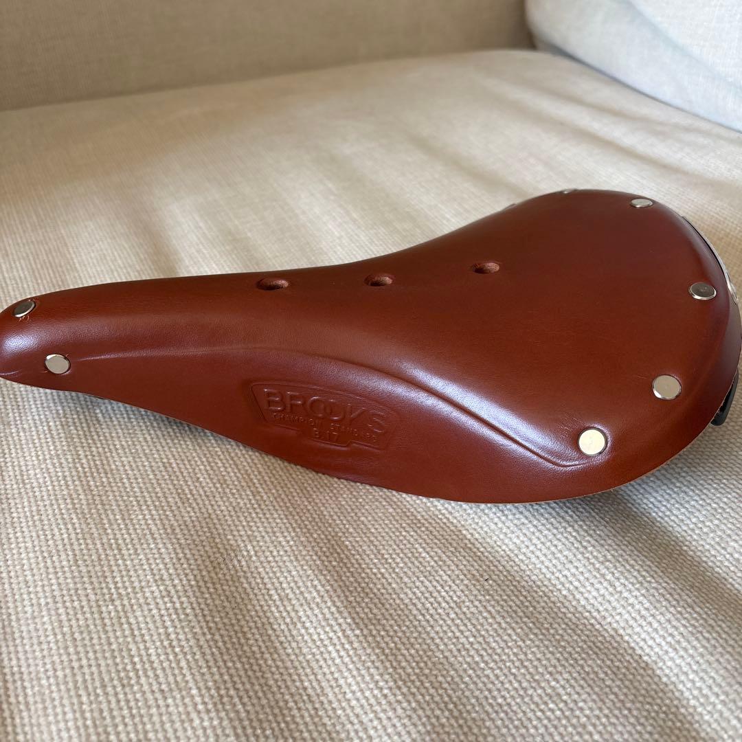 BROOKS 革製 B17スタンダードサドル　英国製　ハニーブラウン