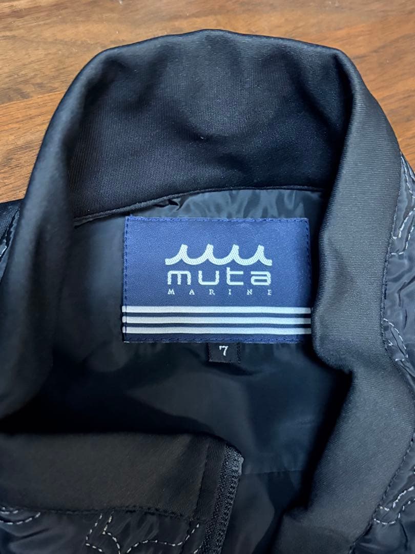 muta marine ブラック ベスト サイズ7