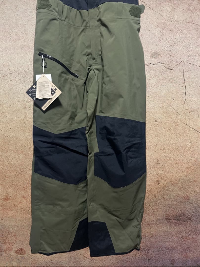 サロモン メンズ シェルビブパンツ M MOON PATROL GORETEX