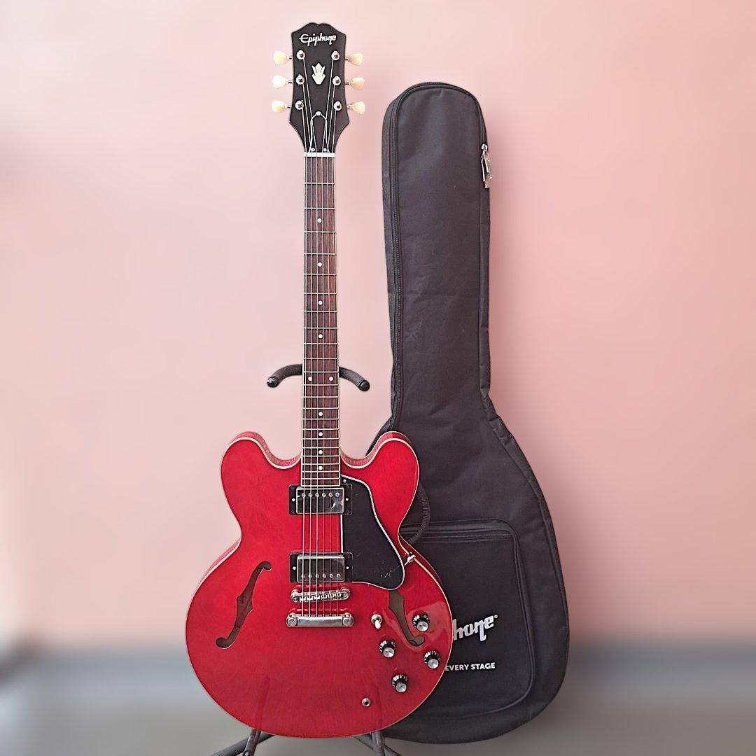 ■Epiphone ES-335 美品 エピフォン セミアコ Gibson
