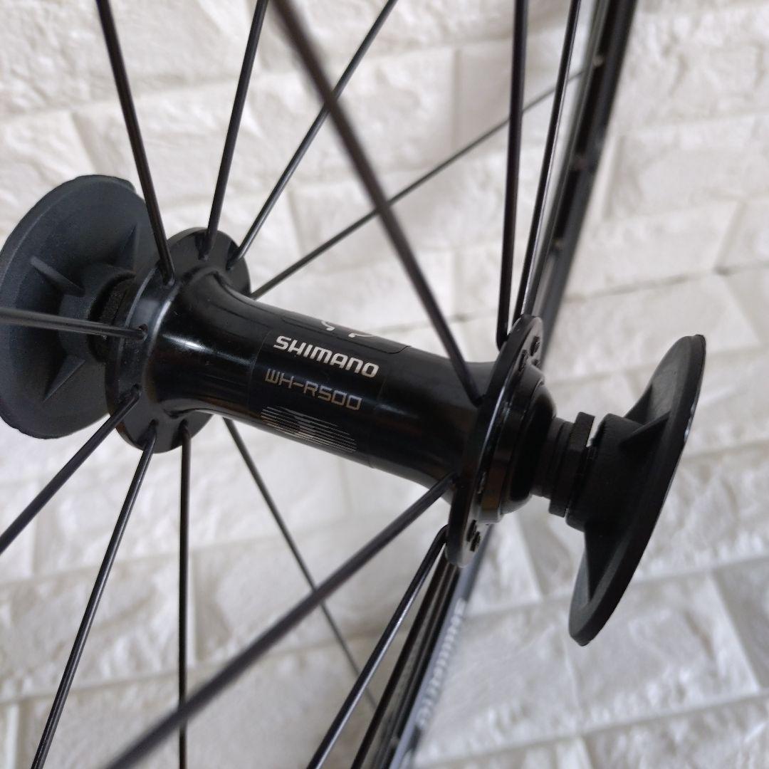 Shimano WH-R500 クリンチャー　前後完組ホイール