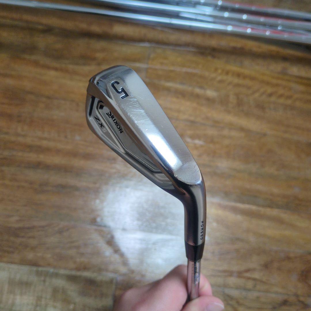 こんちゃん。 アイアンセットSRIXONスリクソンZX5赤白混合6本セット