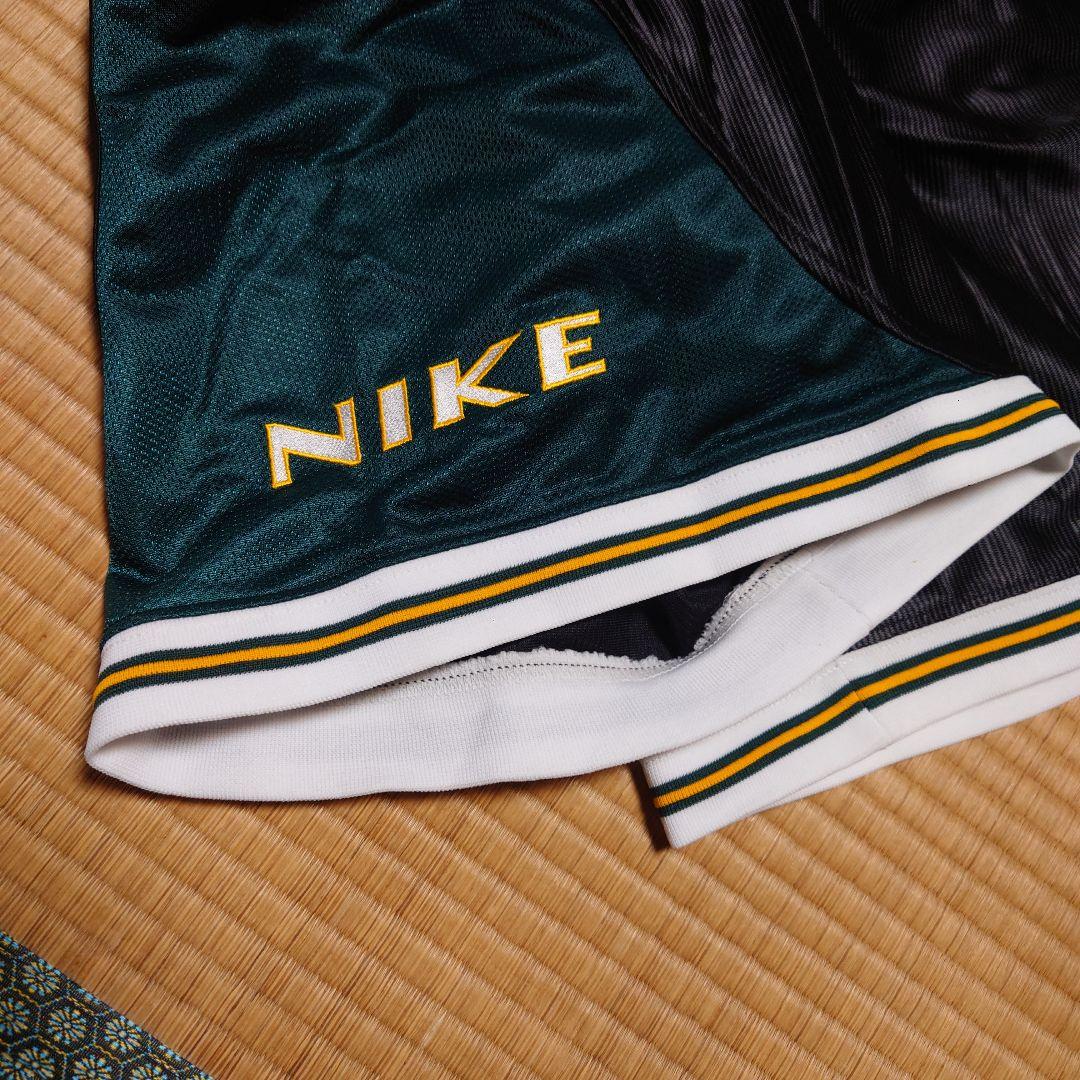 NIKE サッカーウェア 上下セット ダークグリーン・未使用・サイズL・レトロ