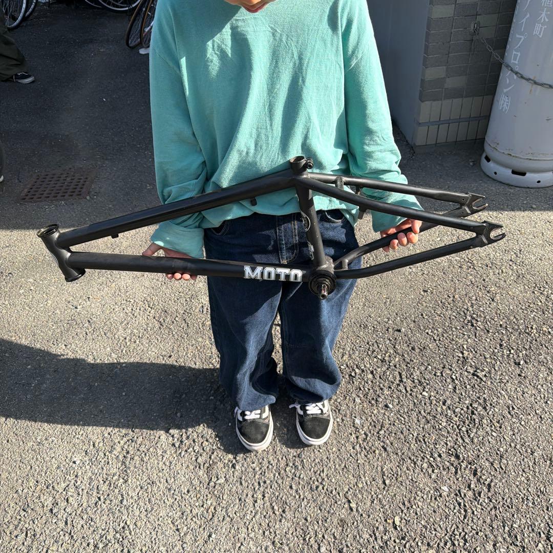 MOTO 自転車フレーム ブラック