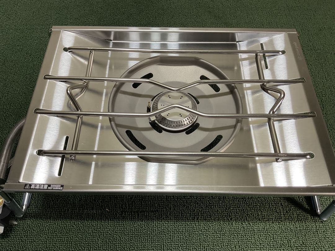 新品 フラットバーナー ＆ フラットバーナー 専用リッドトレー スノーピーク