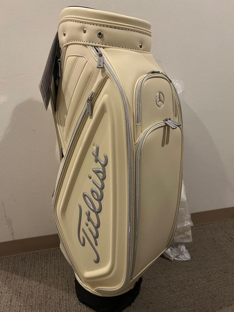 メルセデスベンツ×タイトリスト　今期限定キャディバッグ　レモン　新品撮影のみ開封