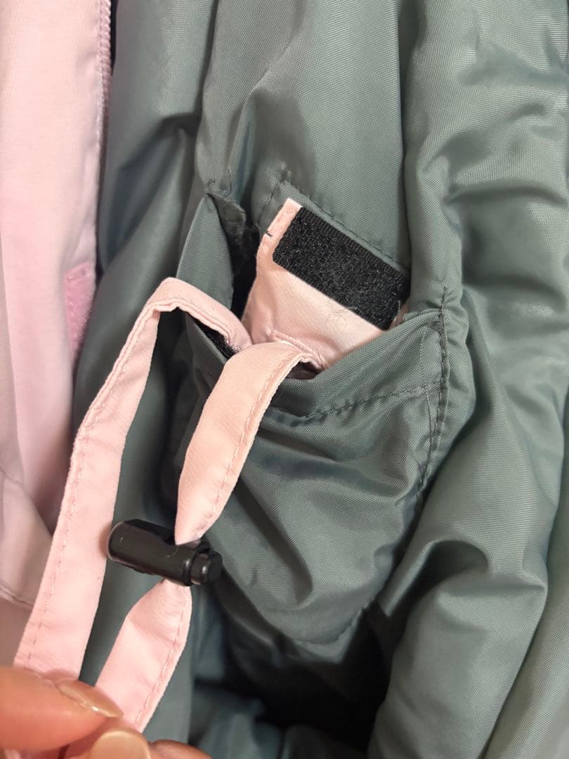 デサント DESCENTE スキーウェア上 下 150ブラウンピンク(調節可能)