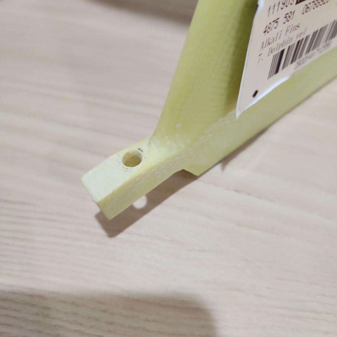 期間限定値下 新品 廃盤 アルカリフィン Alkali Fins Dolphin