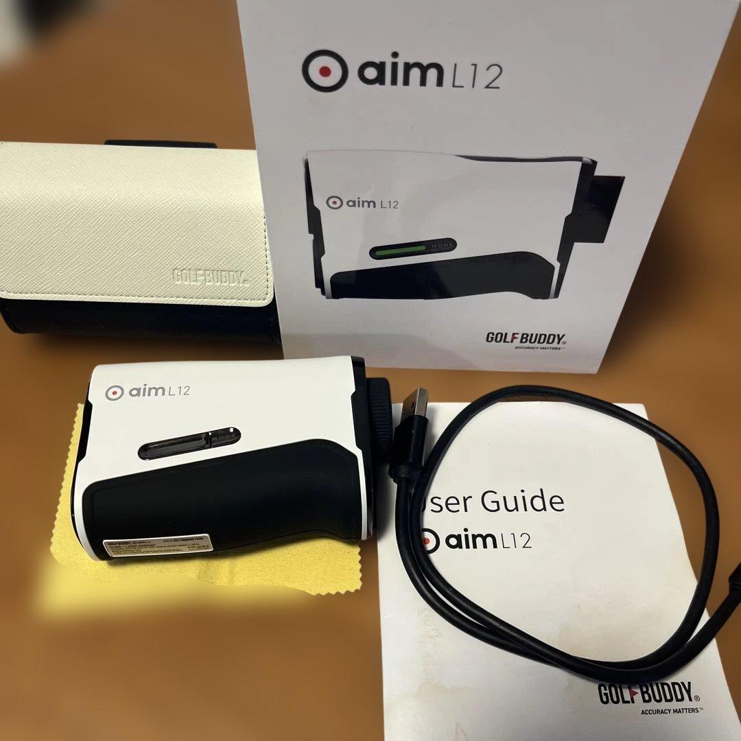 GOLFBUDDY (ゴルフバディー) aim L12 ゴルフレーザー距離計