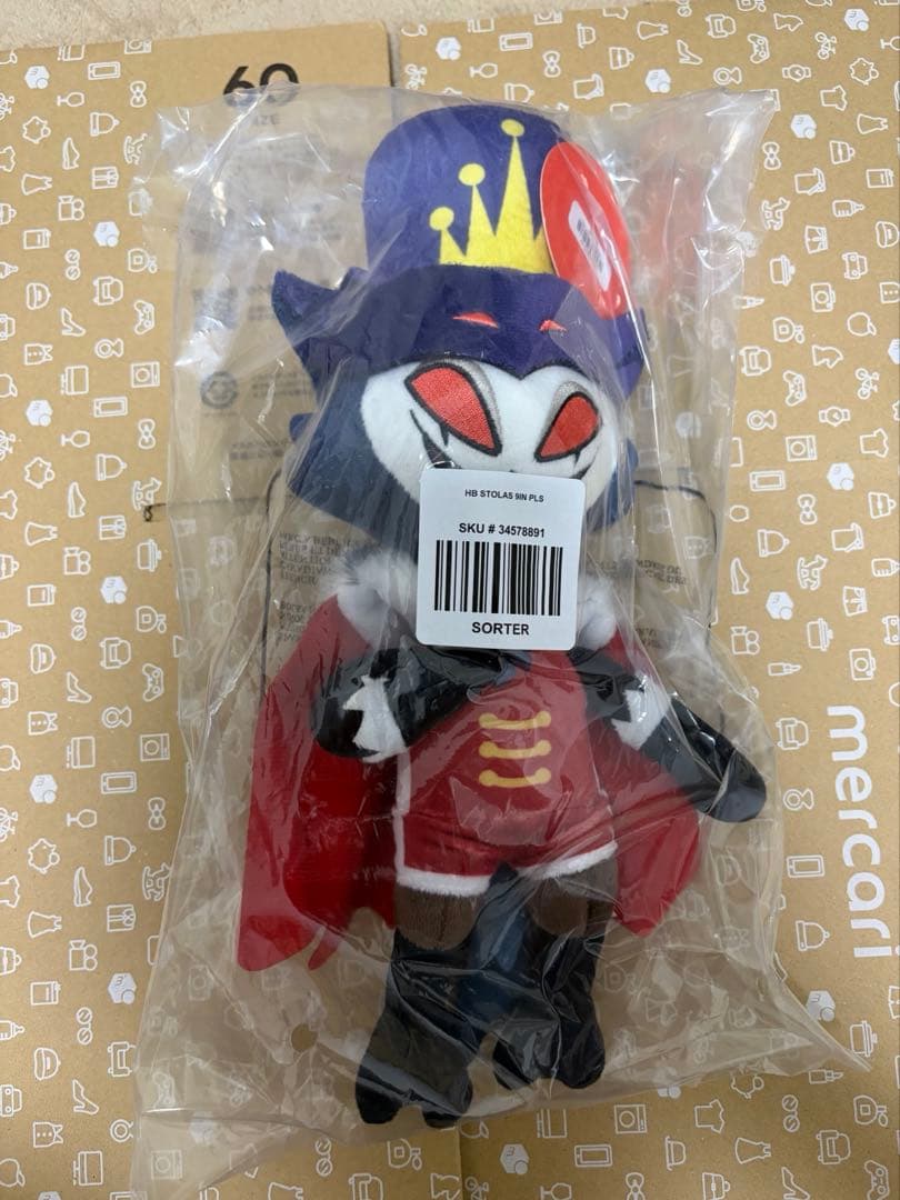 【早い者勝ち！最安値:新品】Helluva Boss ストラスぬいぐるみ