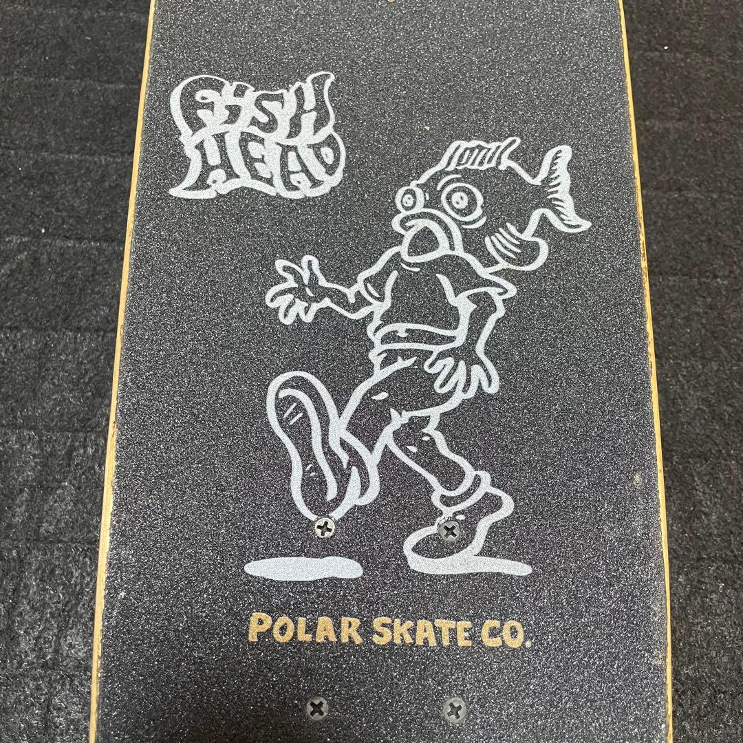 スケボー　スケートボード　POLAR ポーラー　エーストラック　クルーザー　美品