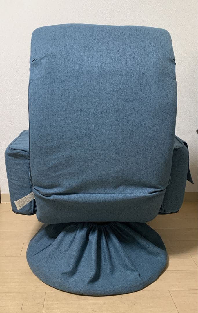 値下げ！【美品】YAMAZEN 肘付き回転座椅子　EIKZ-72AOT-SNV