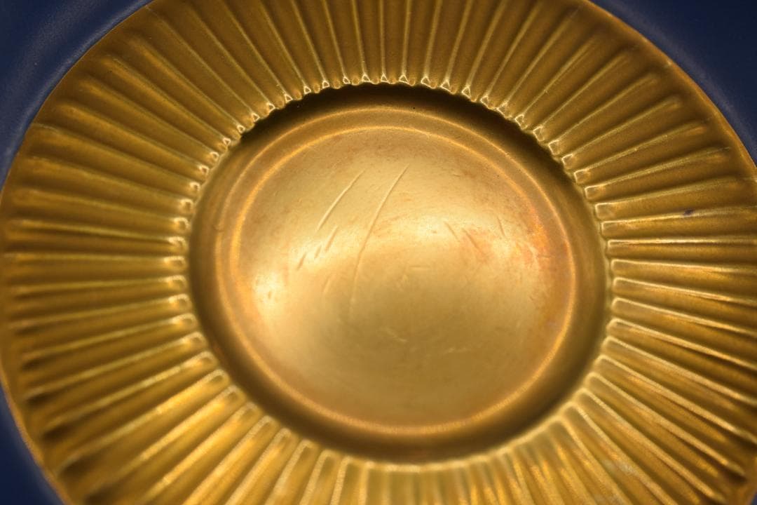 ノリタケ　スタジオ・コレクション　ブルー金彩デミタスカップ６客セット