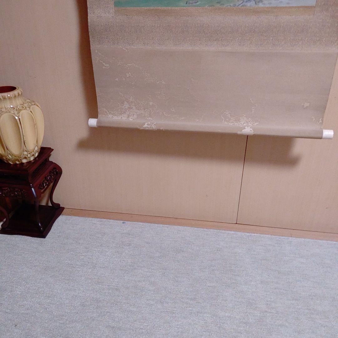 日本画・山下巌画・玉堂・横山大観に師事・下部傷み・以外は比較的綺麗だと思います。