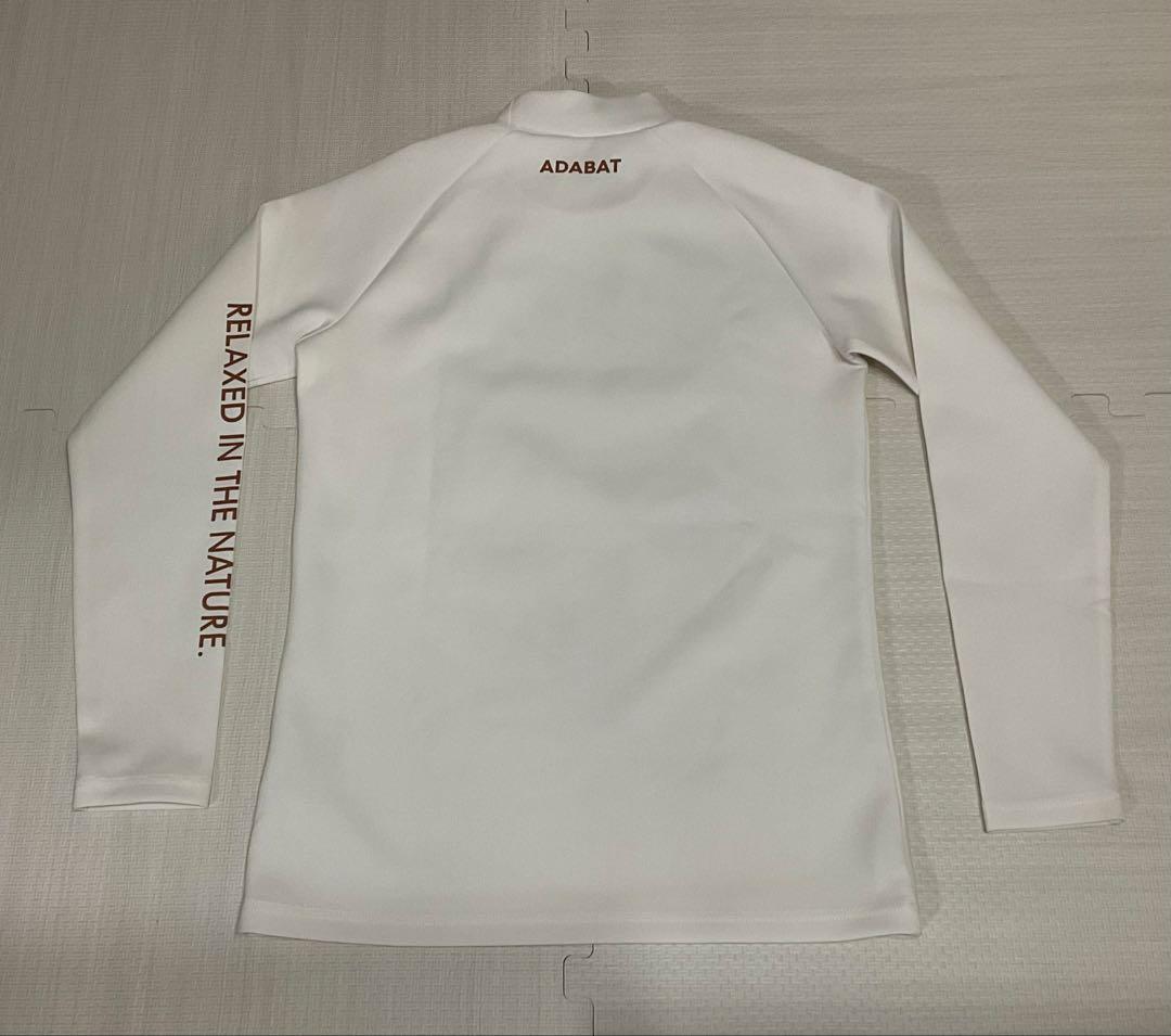 ADABAT ハイカラー 吸湿発熱 ストレッチ シャツ モックネック ロンT