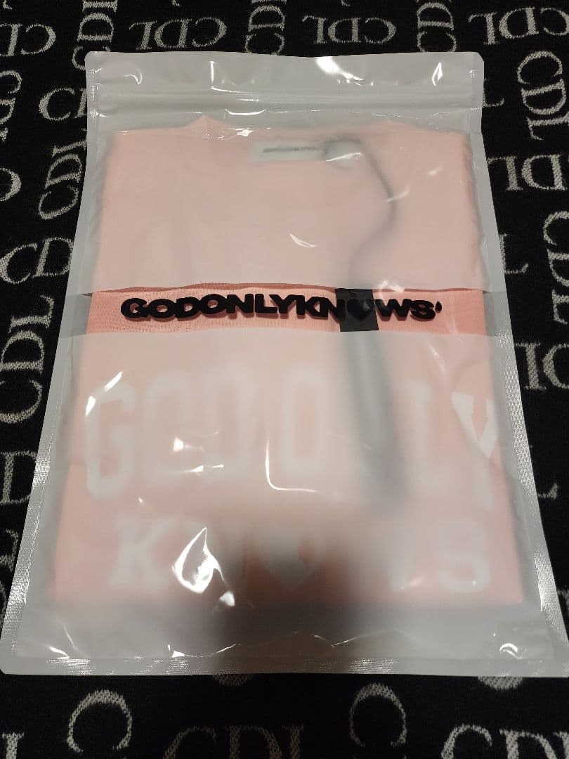 ミュージシャン GOD ONLY KNOWS COLLEGE LOGO T-SHIRT