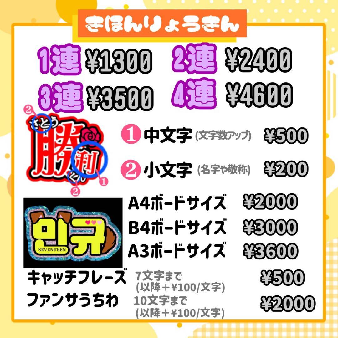 【3/28発】♡*.様 うちわ文字 連結 折りたたみ オーダー 団扇屋 ボード