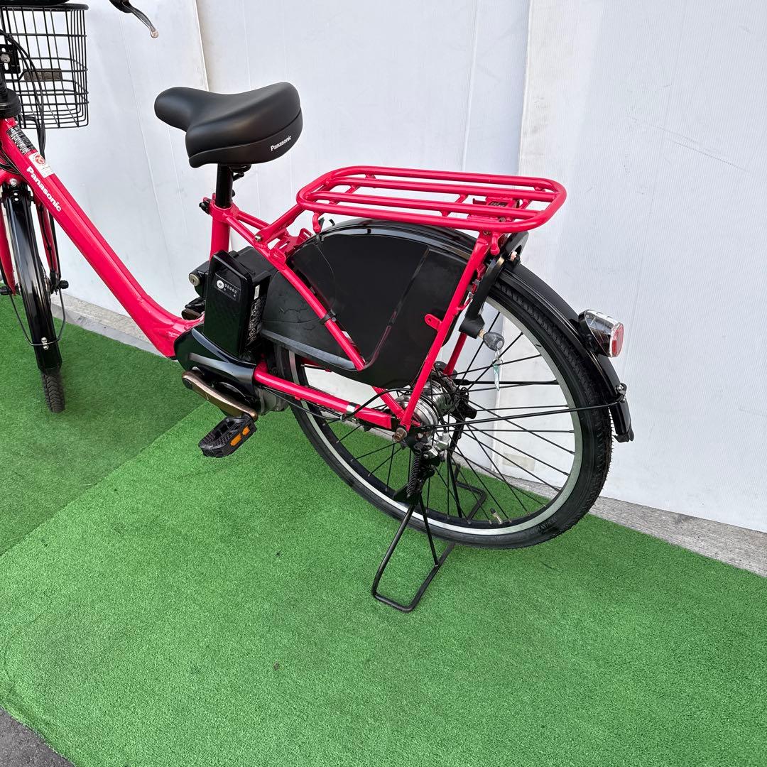 Panasonicパナソニック電動アシスト自転車26インチ 16Ah レッド