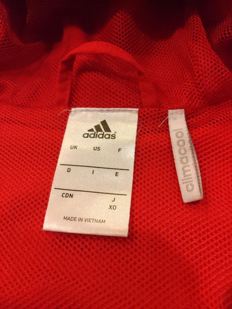 adidas スペイン代表 フード付きスーツジャケットジャージ