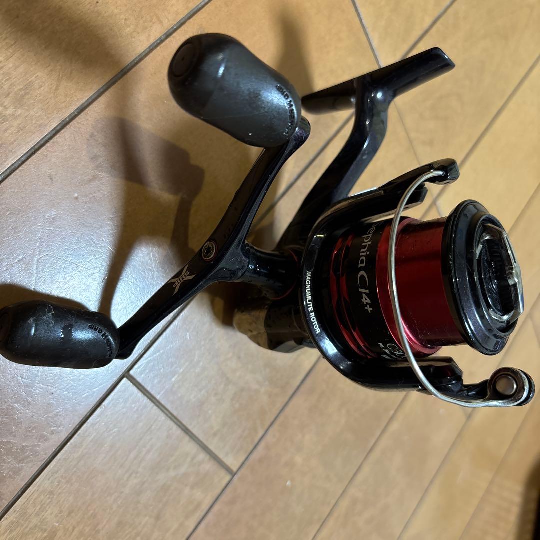 Shimano Alpha CI4+リールとルアーセット