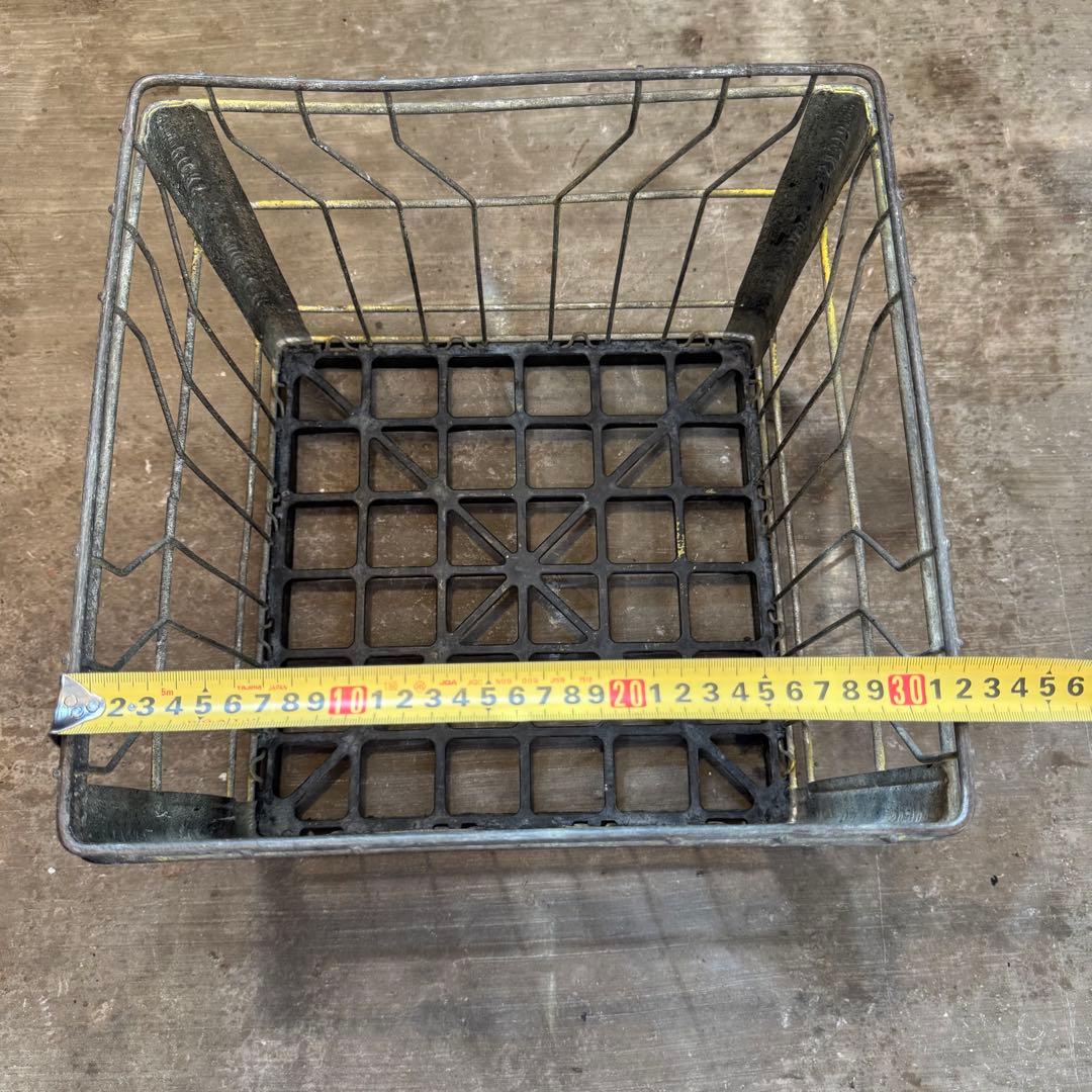 テント・タープ Vtg wire l milk crate USA 70's