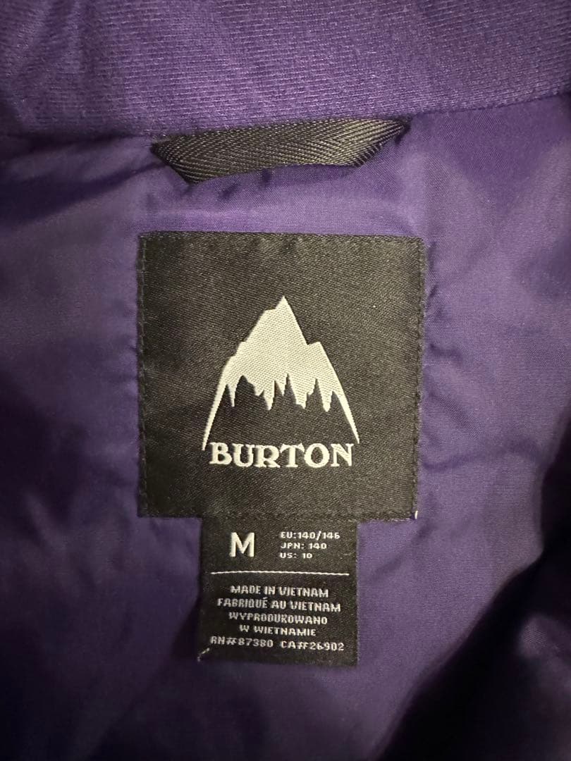 【お値下げ】BURTON 花柄 ウェア M 140cm