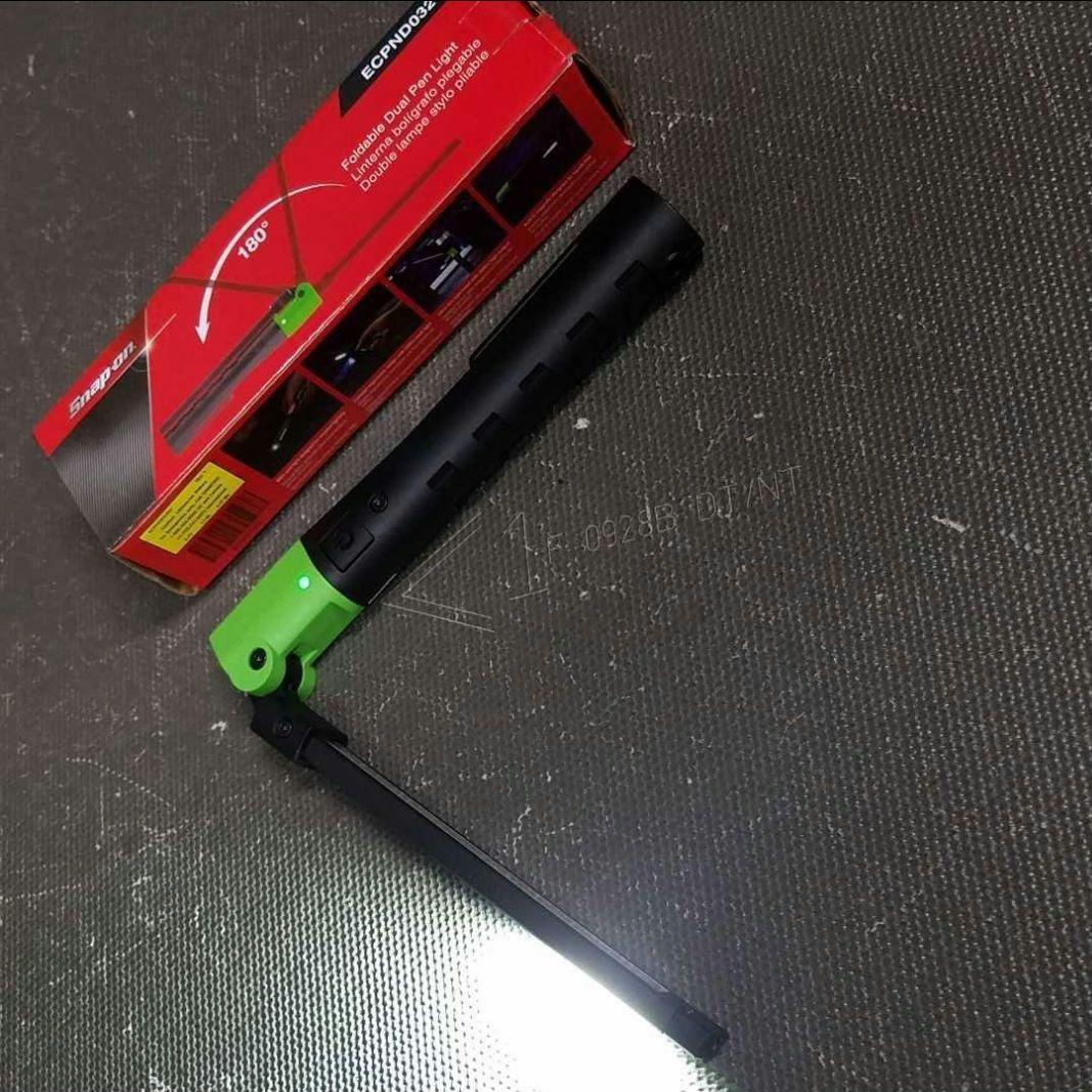 スナップオンSnap-on 充電式LEDデュアルペンライトECPND032GJ