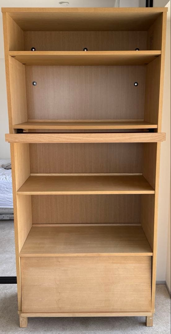 無印良品・ナチュラル木製ラック・本棚
