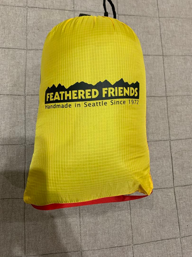 美品　FEATHERED FRIENDS フェザードフレンズ　シュラフVIREO