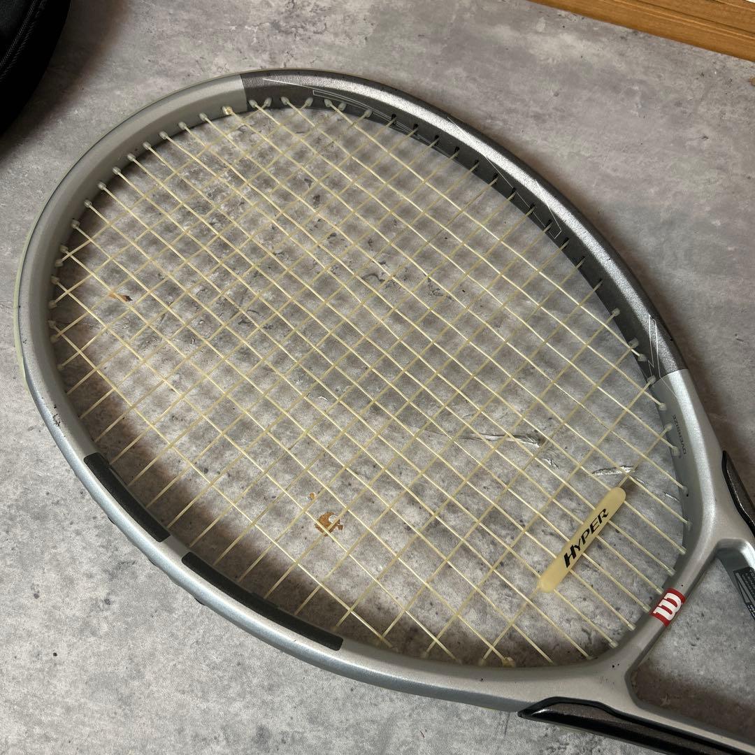 美品 Wilson TRIAD 3 テニスラケット 丸井ブン太モデルケース付