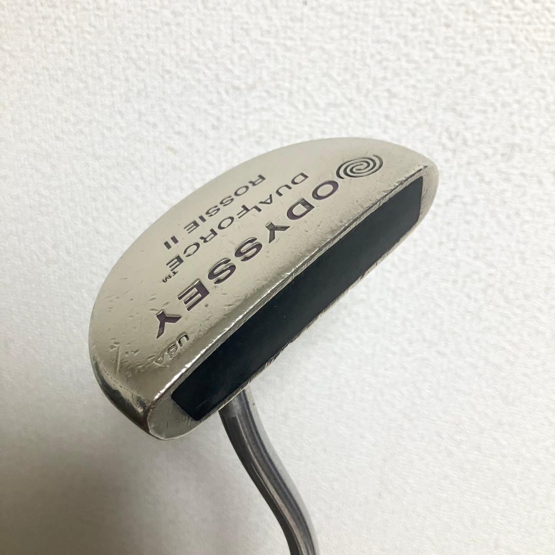 【グリップ新品】33インチ/オデッセイDUAL FORCE ROSSIEⅡパター
