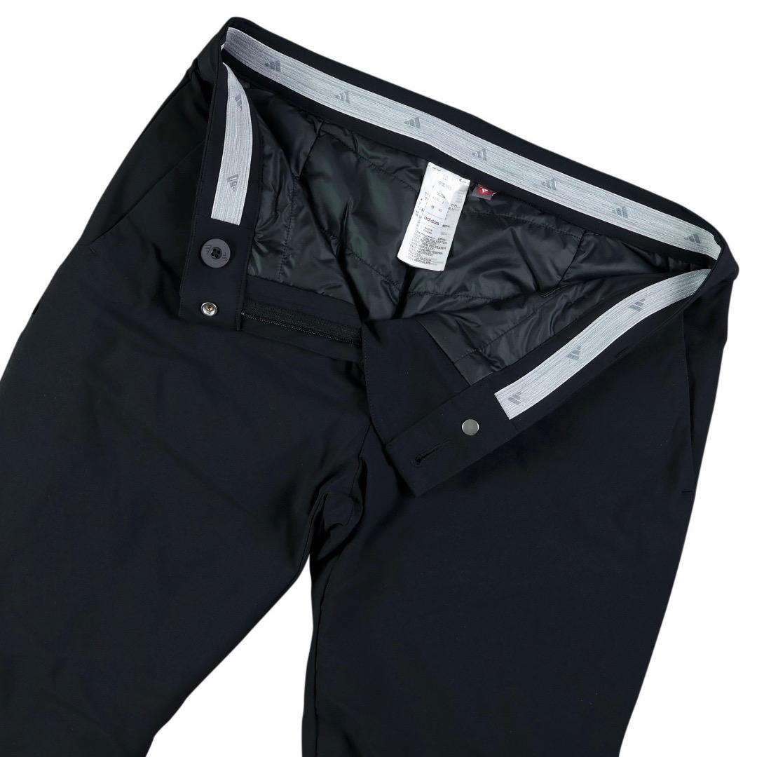 【S】秋冬 定価26,400円 アディダス ゴルフ 保温 テーパード中綿 パンツ