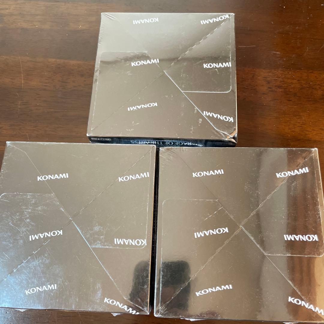 遊戯王　レイジオブジアビス　3BOX 新品　未開封　シュリンク付き