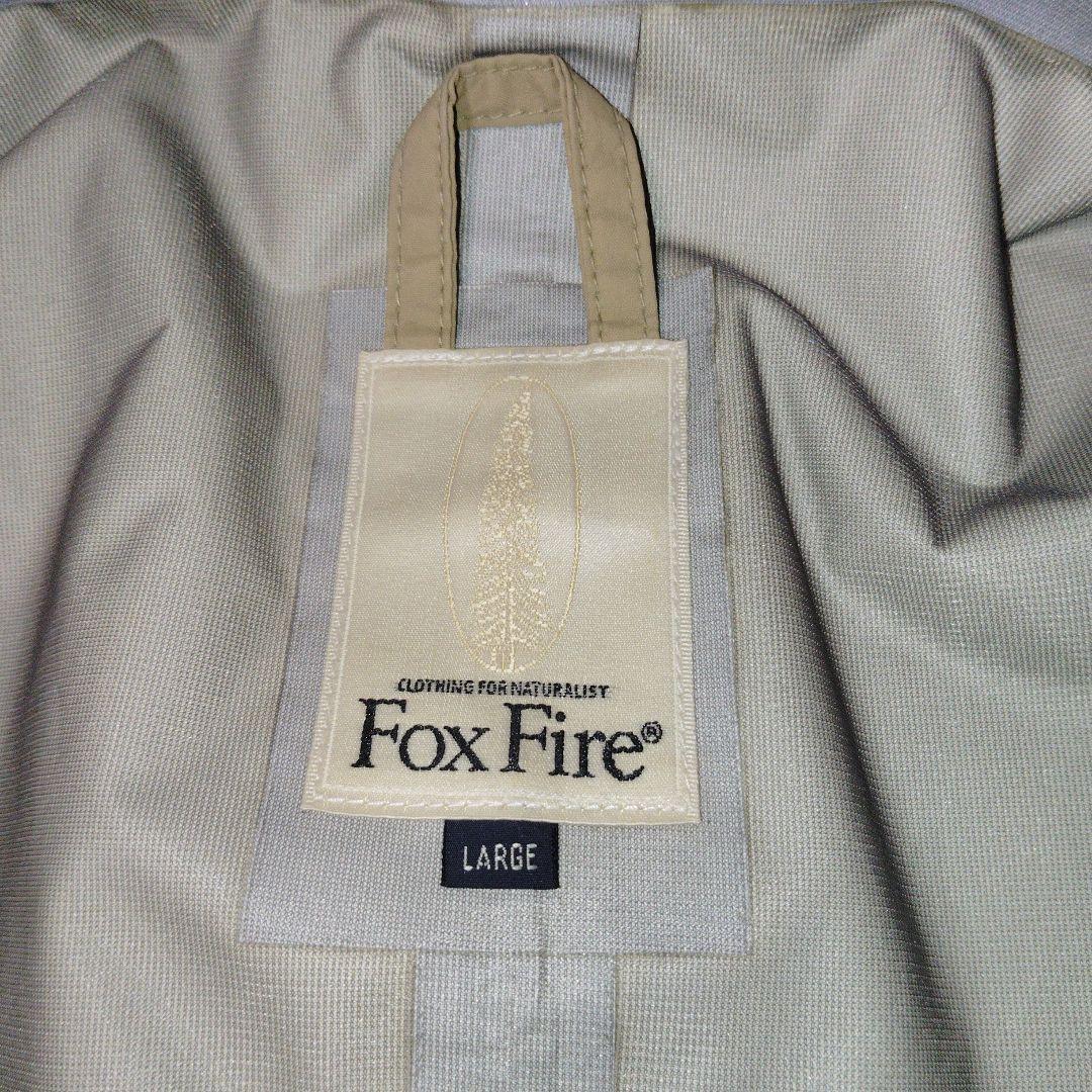 FoxFire 　GORE-TEX　フィッシングジャケット　Lサイズ　 ベージュ