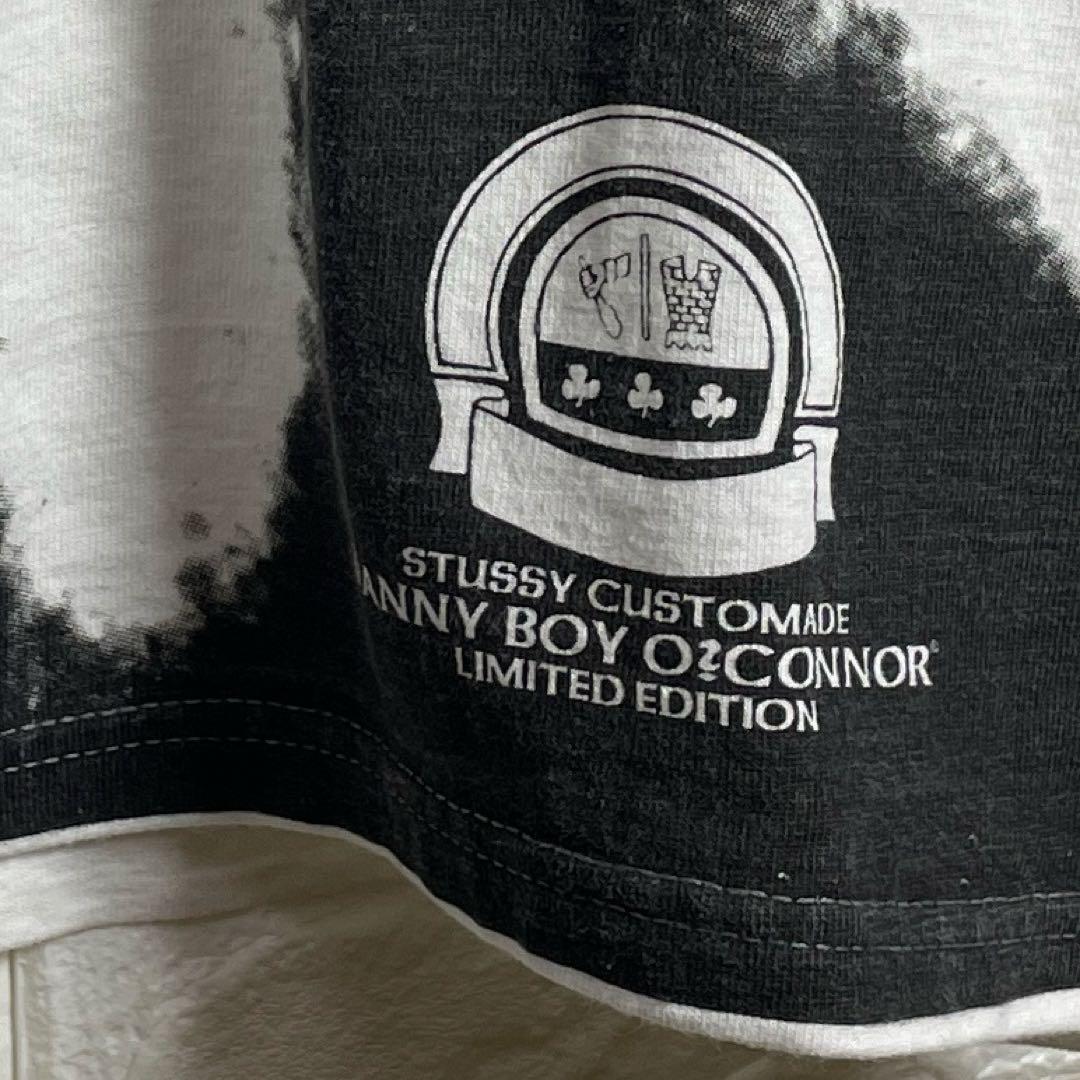 90's stussyステューシー/USA製・カスタムメイド/メンズTシャツ/M
