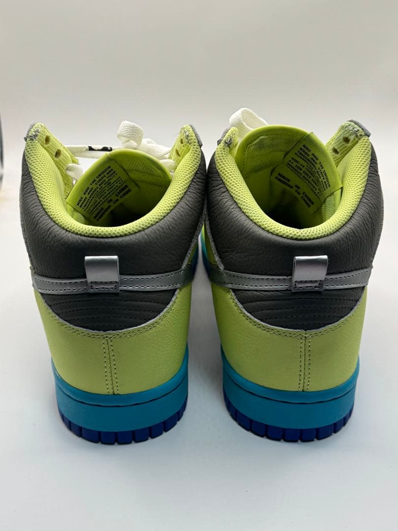 Nike Dunk High グリーン/イエロー/グレー